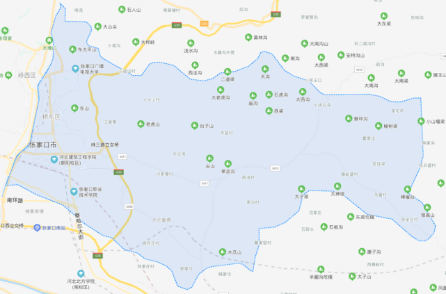 橋東區隸屬於河北省張家口市,位於張家口市東半部,東至宣化縣,南至