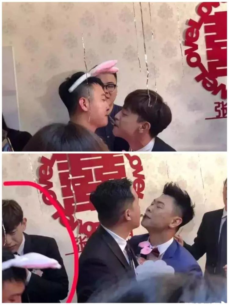 邓伦|邓伦又回老家给发小儿当伴郎，其他伴郎化身保镖围在他身边开路