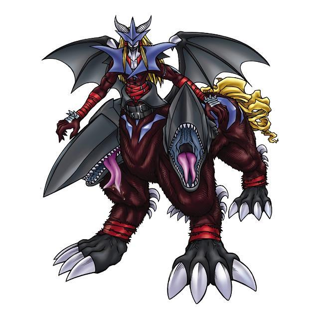 数码宝贝吸血魔兽进化链鉴赏每一位都是顶级魔王真霸气