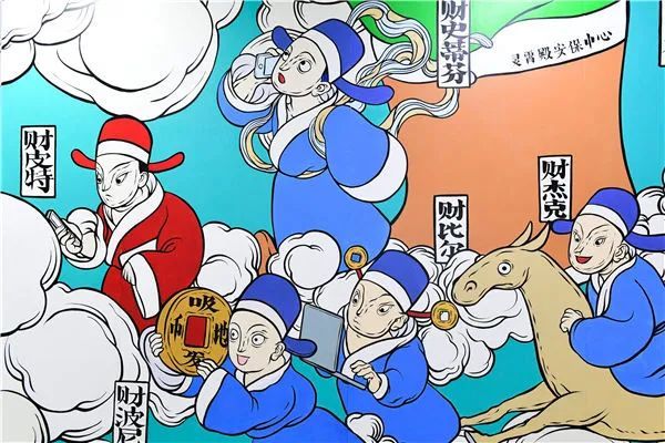 文那|造神女孩文那，用一支画笔让众神在国贸CBD上班了