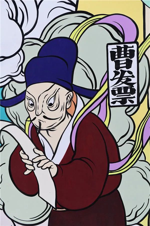 文那|造神女孩文那，用一支画笔让众神在国贸CBD上班了