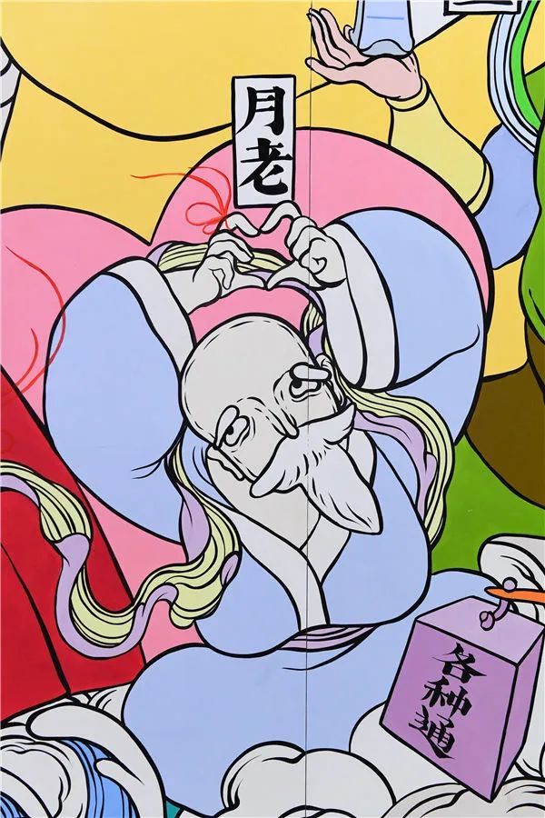 文那|造神女孩文那，用一支画笔让众神在国贸CBD上班了