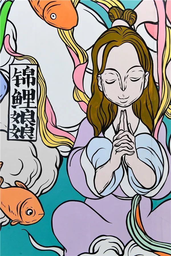 文那|造神女孩文那，用一支画笔让众神在国贸CBD上班了