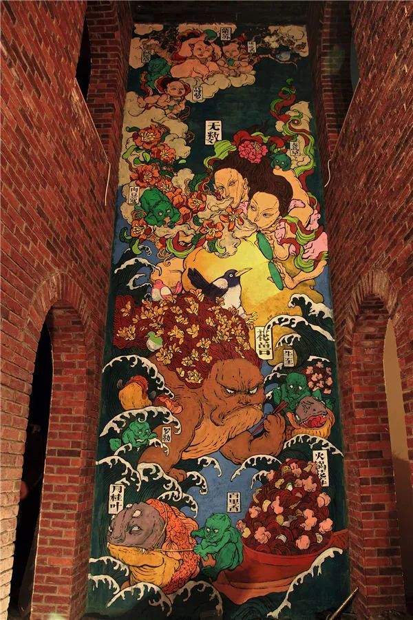 文那|造神女孩文那，用一支画笔让众神在国贸CBD上班了