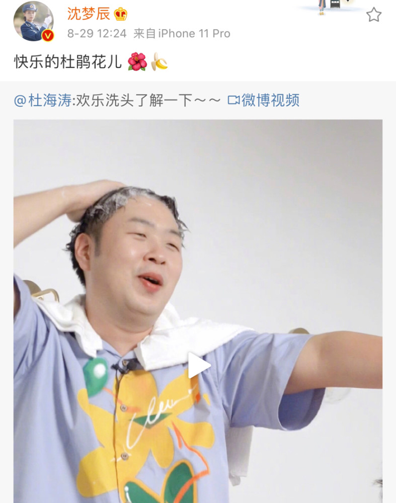 沈梦辰|沈梦辰又给杜海涛起小昵称，粉丝听了直呼好宠，跪求结婚