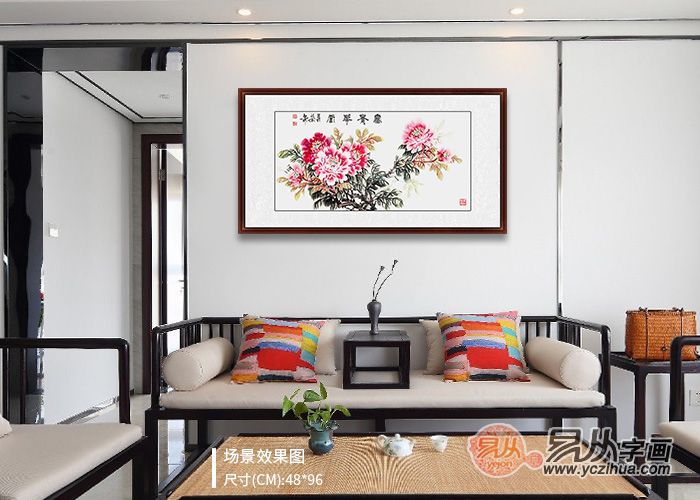 花鸟画|当代名家手绘的花鸟画 作为客厅字画装饰恰到好处