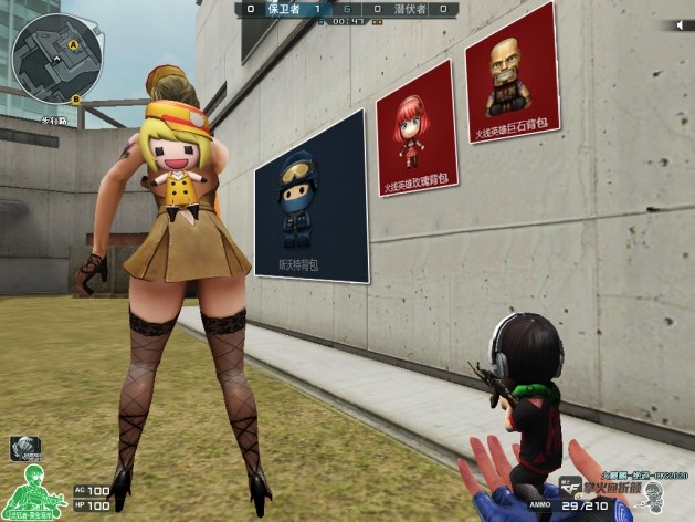 cf灵狐者变身可爱呆萌的装饰背包二次元角色抢先看