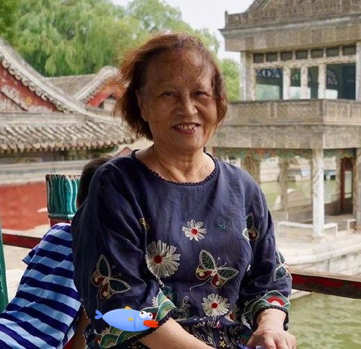 邓超|邓超74岁妈妈罕露面，一头黄发造型时髦，母子同框搞怪画面温馨