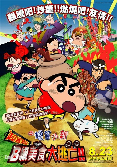 再次推荐《蜡笔小新:超级美味!b级美食大逃亡!