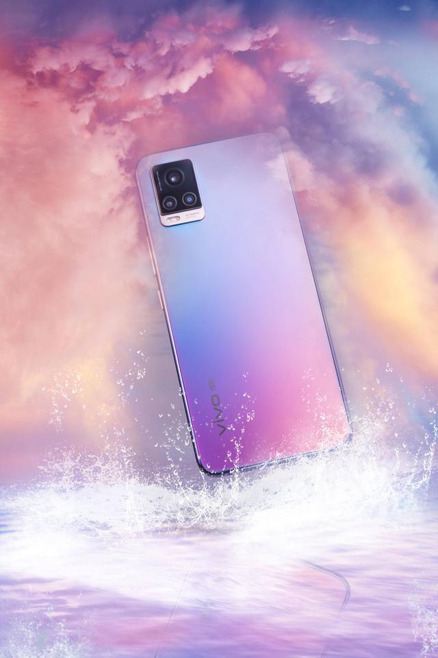 破晓后浪花之美vivos7莫奈漫彩图赏