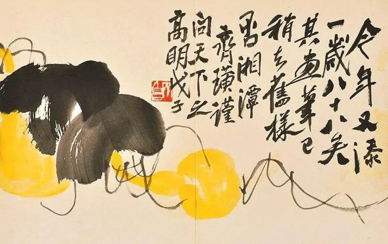 画家齐白石|93岁齐白石画一幅漏洞百出的画，却被誉为神作，专家：神来之笔