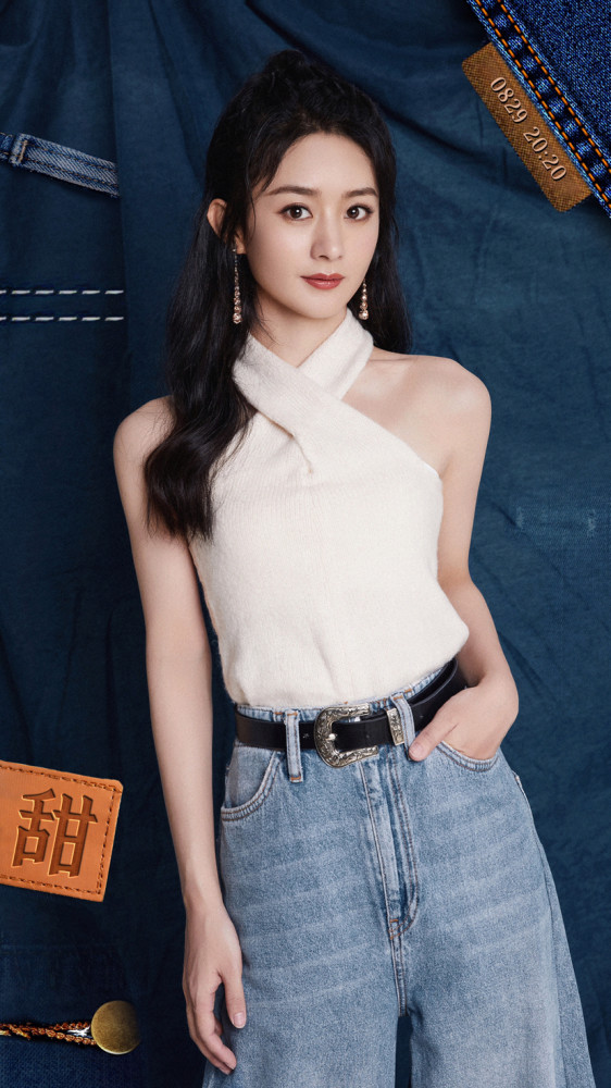 赵丽颖|赵丽颖又和杨幂撞脸了？眉眼相似度超高，粉丝：谁拍的图，永远不要合作了