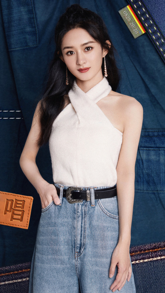 赵丽颖|赵丽颖又和杨幂撞脸了？眉眼相似度超高，粉丝：谁拍的图，永远不要合作了