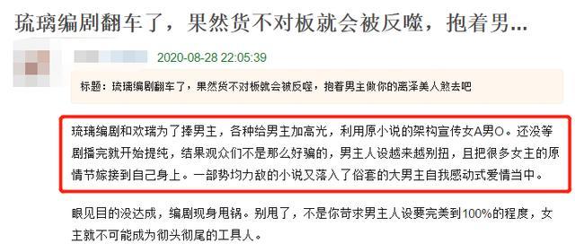 后援会|还未火就开撕，《琉璃》女主被指内涵男主加戏，双方后援会亲下场