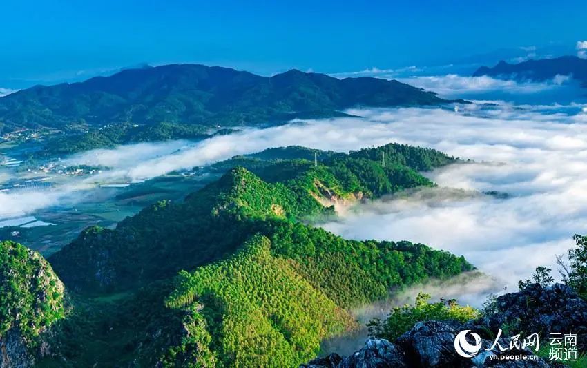 宁洱哈尼族彝族自治县地处横断山脉南段,地势北高南低,境内海拔差距大