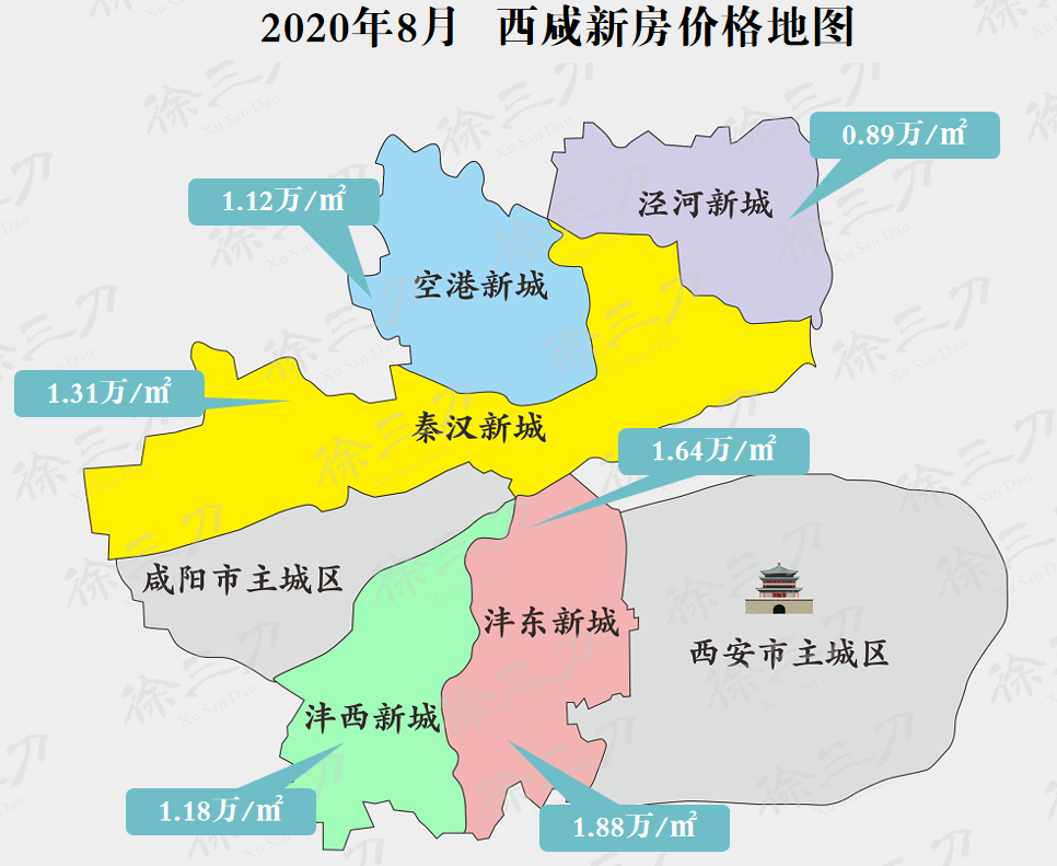 西咸新区地图全图图片