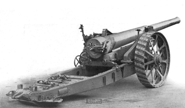 英国bl6英寸重型野战炮美国积极购买大战都结束了才交货