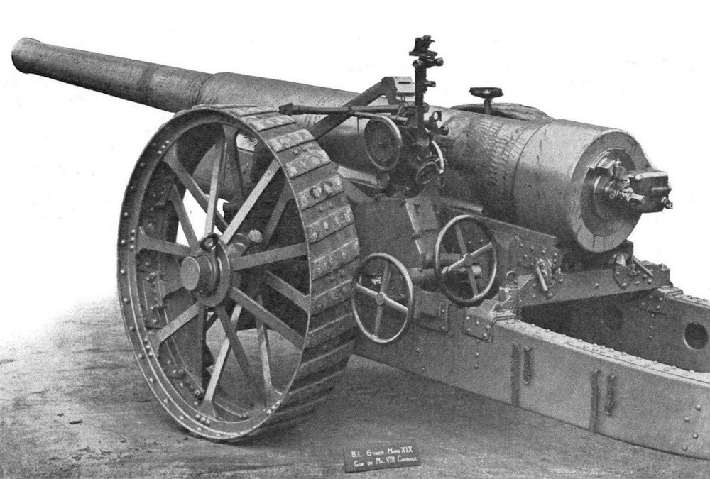 英国bl6英寸重型野战炮美国积极购买大战都结束了才交货