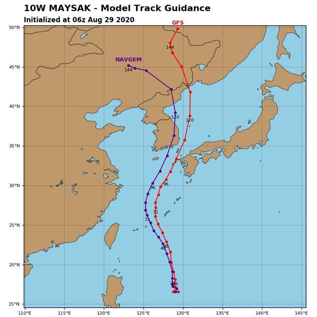 美莎克|“美莎克”即将爆发，多家机构预报或成今年首个超强台风
