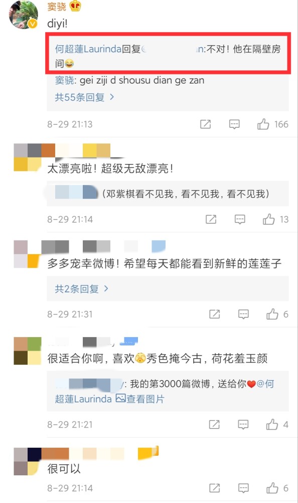 何超莲|何超莲晒中国风美照，本以为只是秀照片，没想到看到评论区又酸了