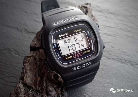 卡西欧反逻辑的挥毫画皮——casio dw310之hd 300m/20bar