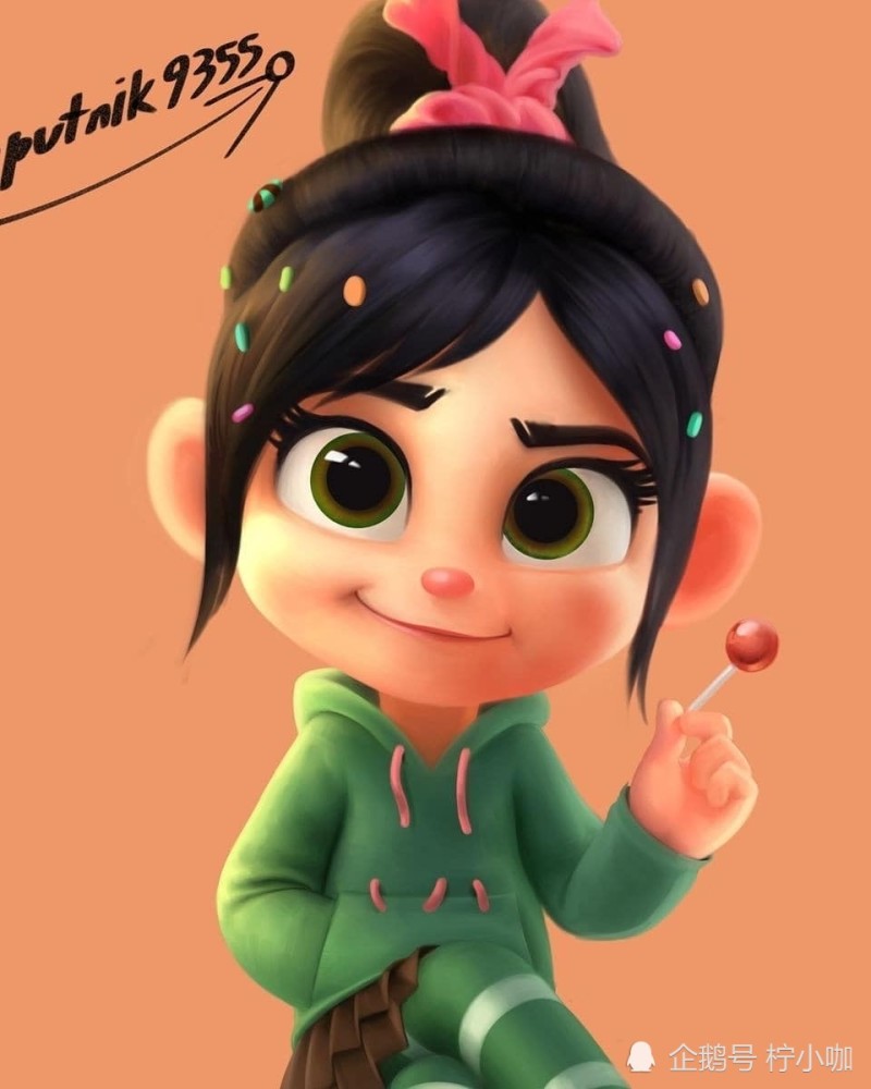大眼卡通女孩,这类漫画形象拿来做社交媒体头像,真的特别香_腾讯新闻
