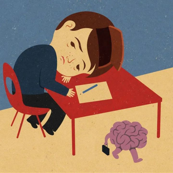 插画|太真实了，这23幅讽刺当代人生活的插画，画到我们心里去了