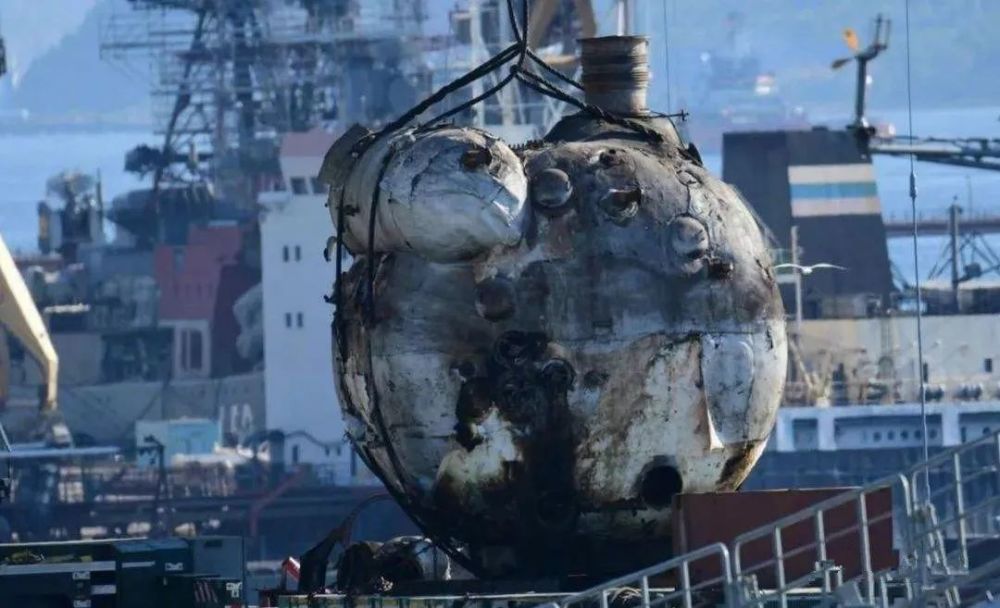 库兹涅佐夫号航母拆解下来的锅炉