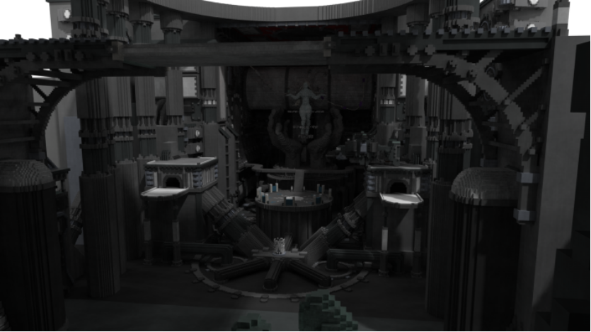 我的世界|《我的世界》大神建造神秘实验室 造价超百万方块 科技感十足