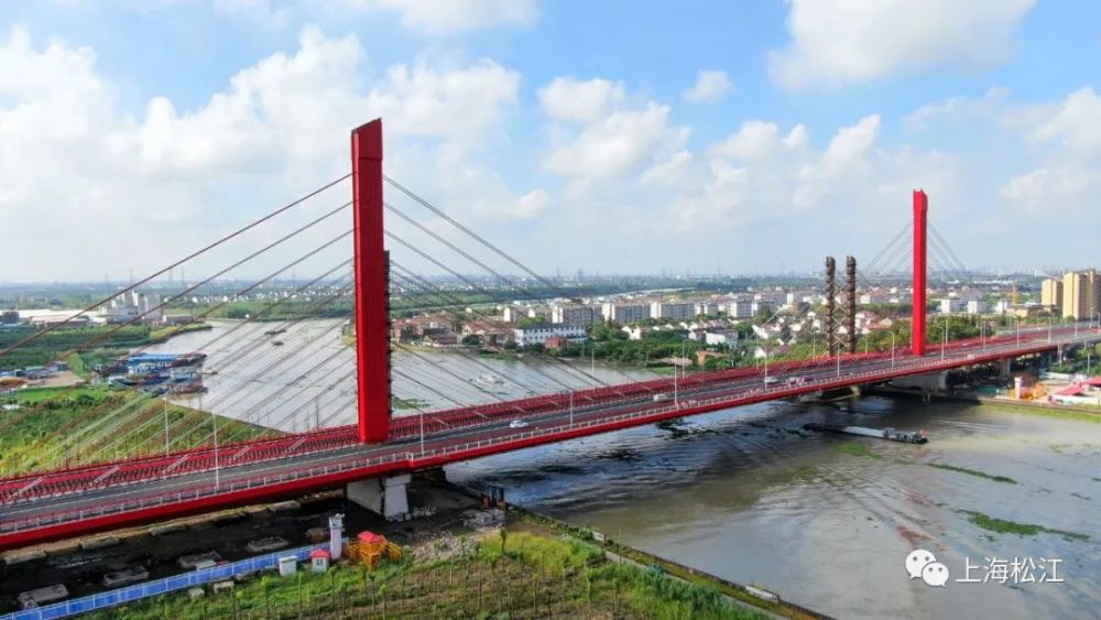 泖港大桥北幅新桥今日通车!老桥拆除进入倒计时
