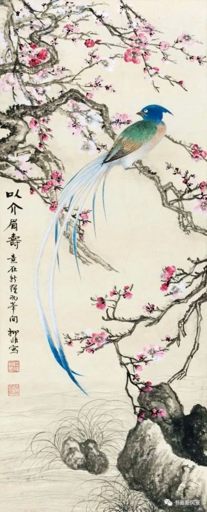 陆抑非|花鸟大师陆抑非的梅兰竹菊！