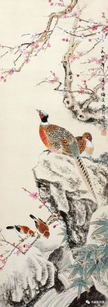 陆抑非|花鸟大师陆抑非的梅兰竹菊！