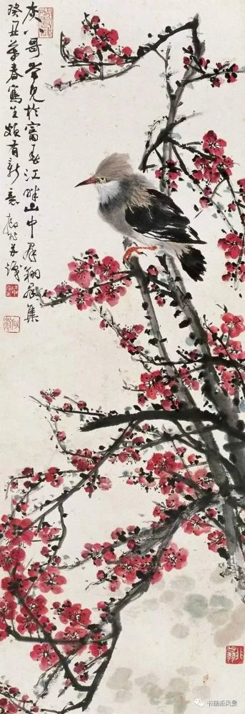 陆抑非|花鸟大师陆抑非的梅兰竹菊！
