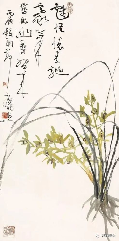 陆抑非|花鸟大师陆抑非的梅兰竹菊！
