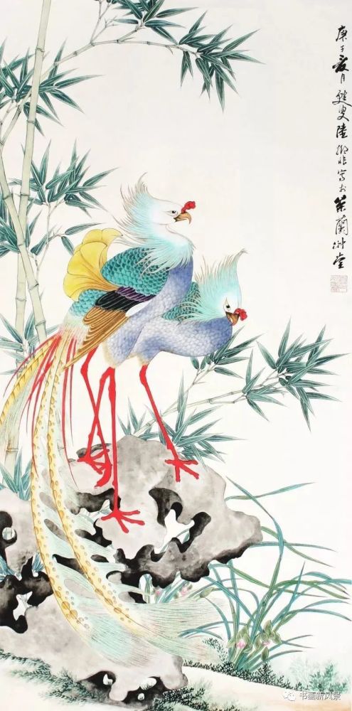陆抑非|花鸟大师陆抑非的梅兰竹菊！