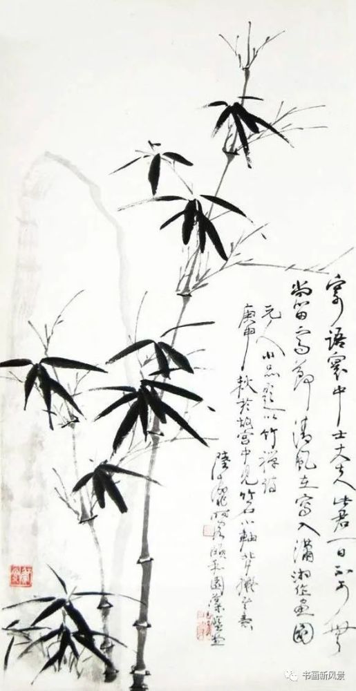 陆抑非|花鸟大师陆抑非的梅兰竹菊！