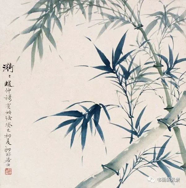 陆抑非|花鸟大师陆抑非的梅兰竹菊！