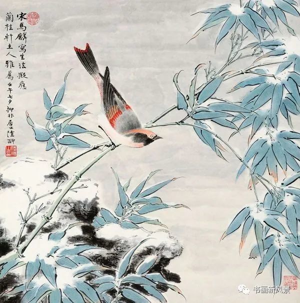 陆抑非|花鸟大师陆抑非的梅兰竹菊！