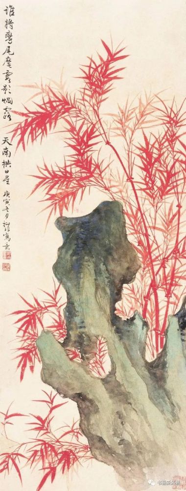 陆抑非|花鸟大师陆抑非的梅兰竹菊！