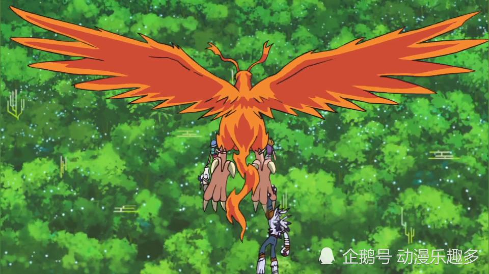 数码宝贝13集巴多拉兽的超进化迦楼罗兽登场