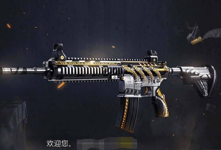 第二把猛男枪出现比m4稳定比762伤害高学会后一枪两用