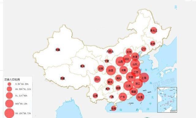 汉族占中国人口比例_第七次全国人口普查数据显示我国新增人口中少数民族约