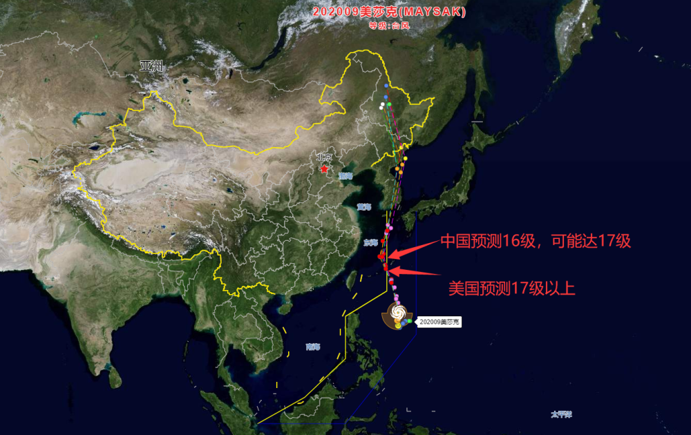 东北地区|95W又来了！美莎克有概率达17级或17级以上，要影响东北？