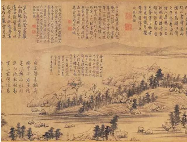 富春山居图|18岁的千里江山图，80岁的富春山居图