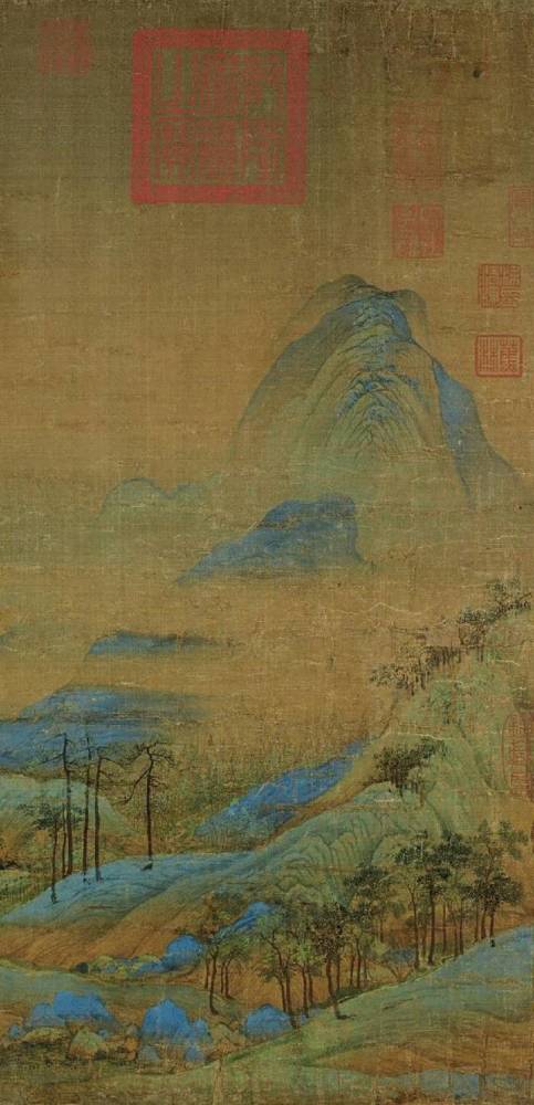 富春山居图|18岁的千里江山图，80岁的富春山居图
