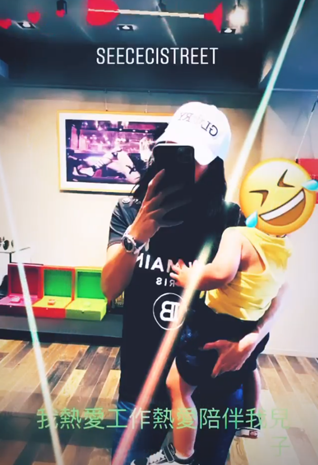 张柏芝|张柏芝三胎儿子画作透露其生父为谢霆锋？谢霆锋早就曾辟谣：匪夷所思