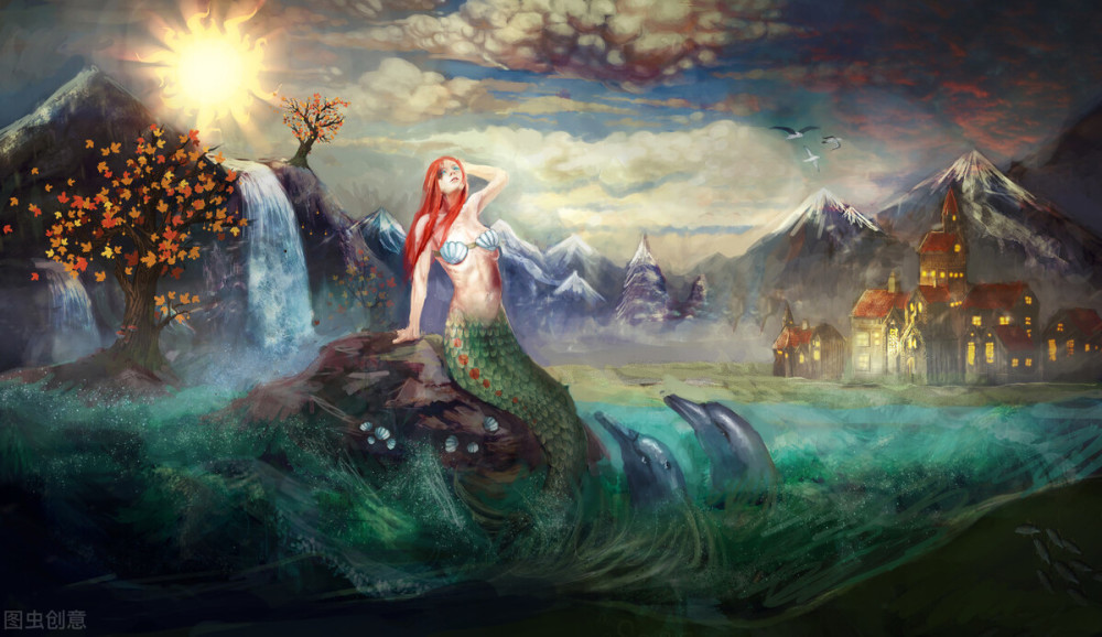 世界人鱼传说想象中的美和魅长生不老的虚妄失去自我的爱情