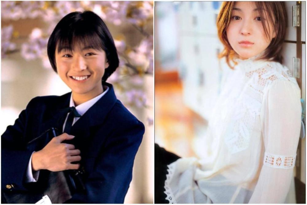 曾被称为"二十世纪末的美少女"日本女星,简洁时髦的短发,很飒