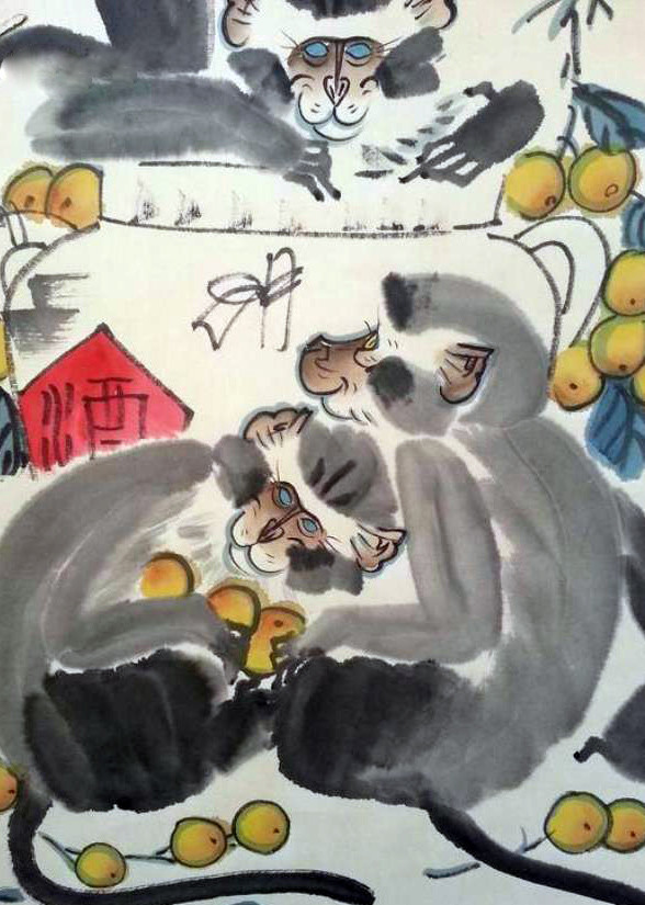 多,善采百花酿酒,樵子入山得其巢穴,其酒多至数石,饮之香异常,曰猿酒"