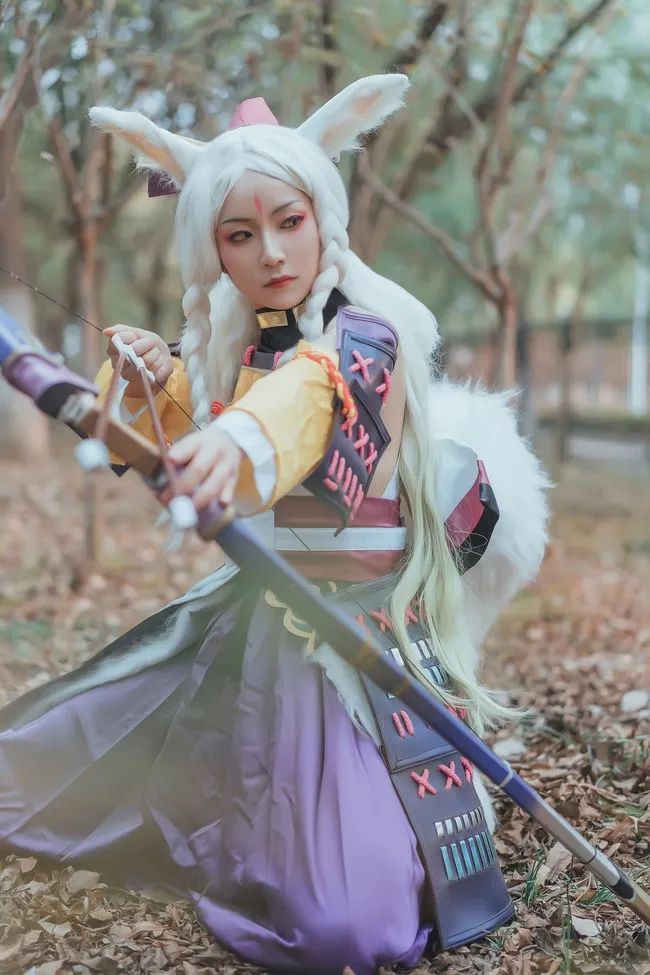 阴阳师手游 白狼 cos